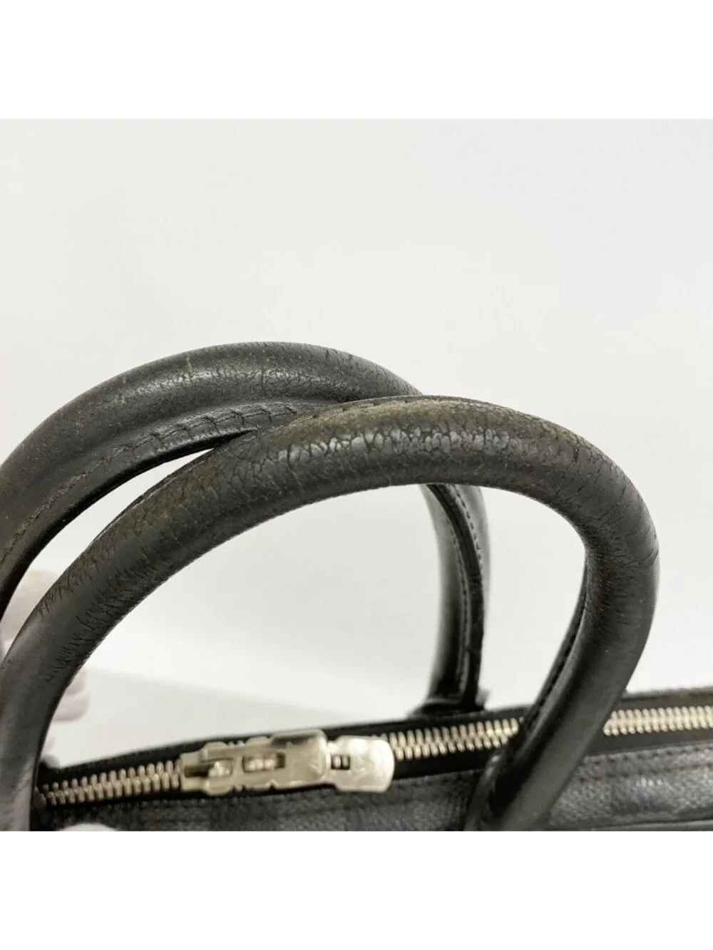 Louis Vuitton Briefcase Damier Graphite Porte Documents Voyage Black Gray
